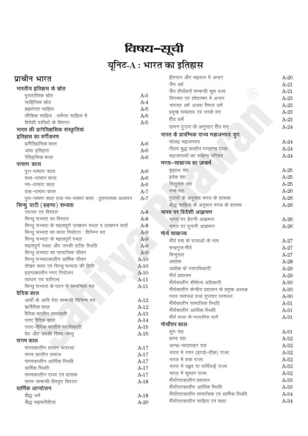 SAMANYA ADHYAN PAPER-I ...Hindi Edn-6481