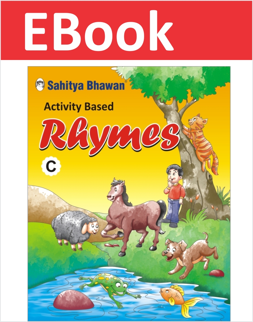 Pre Primary UKG English Rhymes book - Sahitya Bhawan
